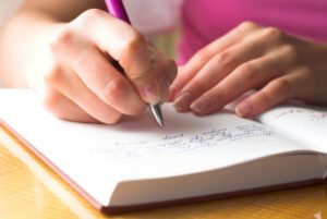 writing notebook Writing for Wellbeing
